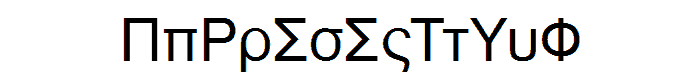 WP Greek Helve font